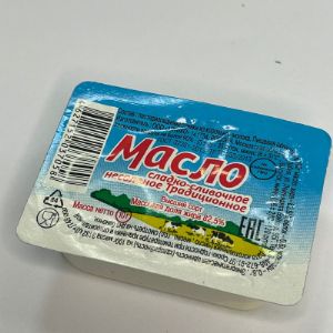 Масло сливочное ГОСТ 82,5% 10 гр