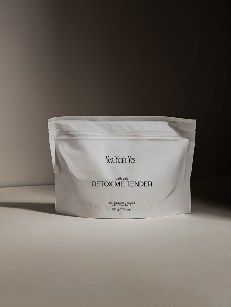 Cмесь солей для ванны с эфирными маслами DETOX ME TENDER Yea.Yeah.Yes