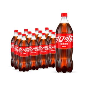 Безалкогольный газированный напиток “Coca-Cola ” в пластиковой бутылке объемом 1 л