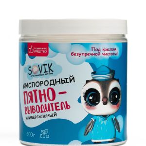 Детский пятновыводитель Sovik 600g
Детский гипоаллергенный кислородный пятновыводитель, отбеливатель, очиститель Совик, назови его как хочешь – это средство, которое поможет вам справиться с самыми сложными загрязнениями и пятнами на вашей одежде, белье и других поверхностях. Благодаря простой формуле и компонентам, этот продукт обеспечивает безупречную чистоту и белизну вещам.
Мощь кислорода и отбеливающих компонентов позволяет эффективно удалять даже самые стойкие пятна чая, кофе, масла, ягод, детского питания, жира, травы, пота и многое другое. Детский пятновыводитель Совик проникает глубоко в волокна ткани, удаляя загрязнения изнутри, придавая детской одежде и белью новую жизнь.
Одним из главных преимуществ Совика, является его универсальность. Он подходит для стирки различных типов натуральных тканей – от хлопка и льна, до синтетических материалов. Вы можете использовать его как для ручной стирки, так и для стиральных машин, вот почему он станет незаменимым помощником в вашем доме.
Этот кислородный очиститель обладает антибактериальными и антигрибковыми свойствами, что делает его идеальным для очистки кухонных поверхностей, посуды, ванных комнат, унитазов и других мест, где требуется особая чистота и гигиена.
Огромным плюсом является его экологическая безопасность. Он не содержит хлора, фосфатов и других вредных веществ, что делает его безопасным для здоровья аллергиков, детей с 0 лет, семьи и окружающей среды, а также для цветного белья.
Купив этот чудо порошок вы получаете надежный и эффективный продукт, который справится с любыми пятнами. Не откладывайте уборку и уход за вашим домом на потом – сделайте это просто и легко с помощью нашего продукта.