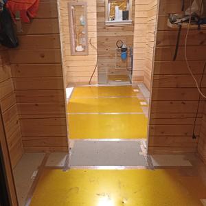 Теплый электрический пол в деревянный дом 40 кв. м.