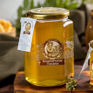 Натуральный липовый башкирский мёд