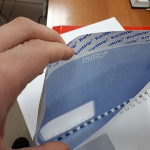 Конверт почтовый с лого и без