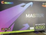 Gigabyte AORUS GeForce RTX 4090 MASTER 24 ГБ, 2550 МГц, 16 384 ядра CUDA