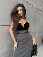 Пример пошива длинной юбки макси
