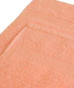 Полотенце махровое с бордюром 50*90 Ituma персиковый 004