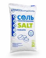 Таблетированная соль 25 кг Мозырьсоль TSALT-MS-25