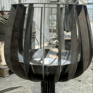 костровая чаша в виде бокала