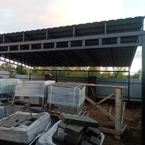 Навес для участка