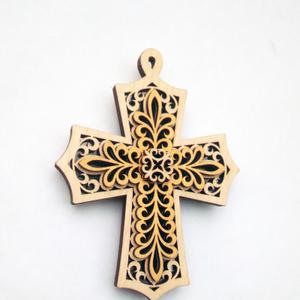 Крест декоративный двухсторонний
Размер 9,8*7,1 см.
Авторские изделия.
Страна изготовитель Россия
Белгородская обл.