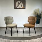 Стул для обеденного стола Yi Fanke 269 бежево-серый, коричневый, кофейный, чёрный