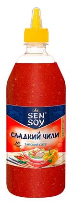Соус столовый "ТАЙСКИЙ СЛАДКИЙ ЧИЛИ" 840гр. пласт. бут. с дозатором 1/6шт "Sen Soy "