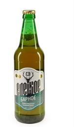 Пиво "Елецкое барное" ООО ПК УсАгро бутылка стекло 0,5