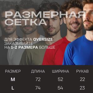 размерная сетка футболок sano
