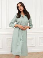 Платье-рубашка Лён MODAMICA М-3ПРЖ М-3ПРЖ