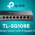 TP-Link TL-SG108E умный гигабитный коммутатор для бизнеса