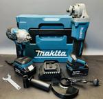 Набор электроинструмента Гайковерт УШМ 2в1