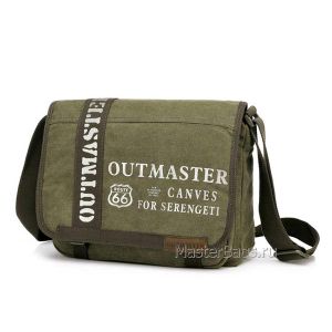 Молодёжная сумка Outmaster 8009-8. Мужская молодёжная сумка из текстиля.