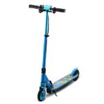 Leaders Kids E-Scooter, 180W 24V, 18km/h Max Speed, 18km Range, 5.5" Tires, 100KG Load, Quick Charge, Hand Brake, Blue 202569