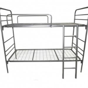 Кровать двухъярусная "Дуэт"
Разбирается в две кровати
Кровать двухъярусная с основанием из сварной сетки. Размеры спального места: 900х2000 мм.
Масса, кг: 46,5
Модель : Двухъярусная