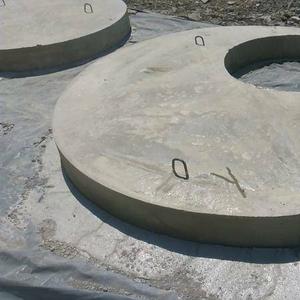 Плита перекрытия 15.1-применятеся для монтажа жби колец размера 15.9