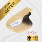 Hair extensions - Bulk hair - ombre color 0002