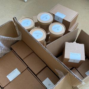 Повторный заказ ароматической продукции для цветочного бутика &#34;Botanica&#34; г. Оренбург под брендом бутика. В заказе свечи 150 мл, свечи 50 мл, семпл-саше, массажные свечи