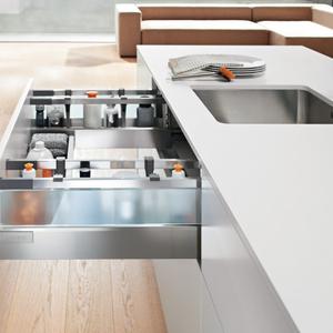 Боковина ящика BLUM 378M5002SA TANDEMBOX, высота M (83 мм), длина = 500