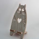 Подставка для телефона кот с сердцем 192168001001