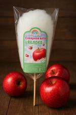 сахарная вата на палочке 50 гр в упаковке, 9 вкусов, хассп