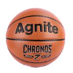 Мяч баскетбольный Agnite PU Basketball (Chronos) р. №7 (022) оранжевый F1109