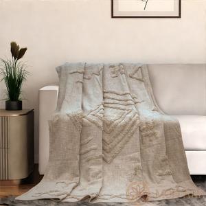 Уютные каминные пледы и пледы/покрывала ручной работы из 100% хлопка станут идеальным дополнением вашего интерьера.