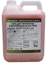 Гель для прочистки канализационных труб. SMOKE CLEAN S-Gel 5Л