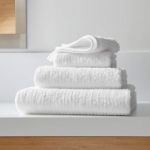 Полотенце D&V Home махровое белое для отелей
