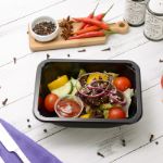 Салат с говяжьим стейком и пикантной заправкой Кухня Здоровья