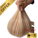 U-Tip Hair Extension Straight Nasa Hair Blonde Color 0078