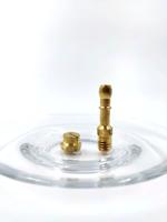 Штуцер с гайкой резьба м10 для афганского казана штуц