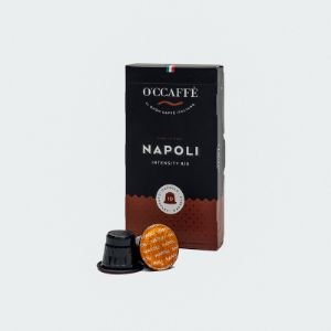 O&#39;CCAFFE капсулы Nespresso NAPOLI. Смесь: 10% Arabica / 90% Robusta