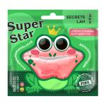 Коллагеновый патч для губ SECRETS LAN "Super Star" c витаминами А, Е "Pink", 8 г