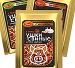 Ушки свиные в ассортименте, 100 гр.
