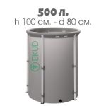 Складная ПВХ емкость EKUD 500 л. (высота 100 см.) 6
