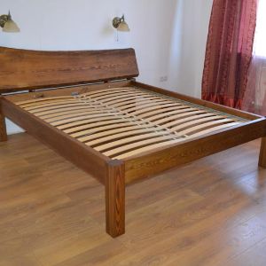 Кровать из слэба дерева 1,6×2м