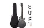 Enya NOVA Go SP1 35″ Carbon-Fiber Travel Acoustic-Electric with SP1 AcousticPlus Smart Pickup & Bluetooth Starter Bundle Kit, Black | NOVA-G-SP1 249546