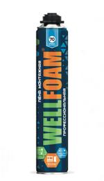 Пена монтажная профессиональная всесезонная PRO70 WELLFOAM WFAS70PP
