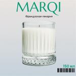 Свеча для дома ароматическая с ароматом "Теплый хлеб" из кокосово-соевого воска с хлопковым фитилем MARQI marqi-st01-французская-пекарня