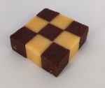 Печенье "Двухцветное" (шахматное) (з/м тестовая заготовка) 40гх100шт Хлеб Маркет