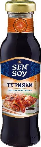 Соус "ТЕРИЯКИ" для маринования 320гр. (330мл) ст. бут. "SEN SOY" 1/6шт.