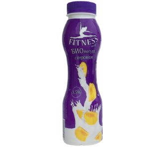 Биойогурт питьевой 1,5% 290г с кусочками персика
Срок хранения - 35 суток
упаковка - бутылка ПЭТ