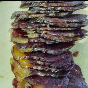 Сыровяленый конский казылык в палках и нарезках