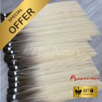 Bulk Hair Extension Straight Nasa Hair Black Ombre Color 0063